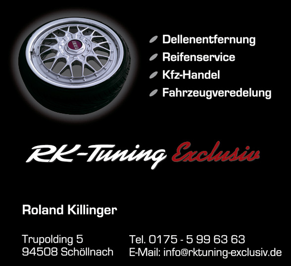 RK-Tuning Exclusiv - Roland Killinger